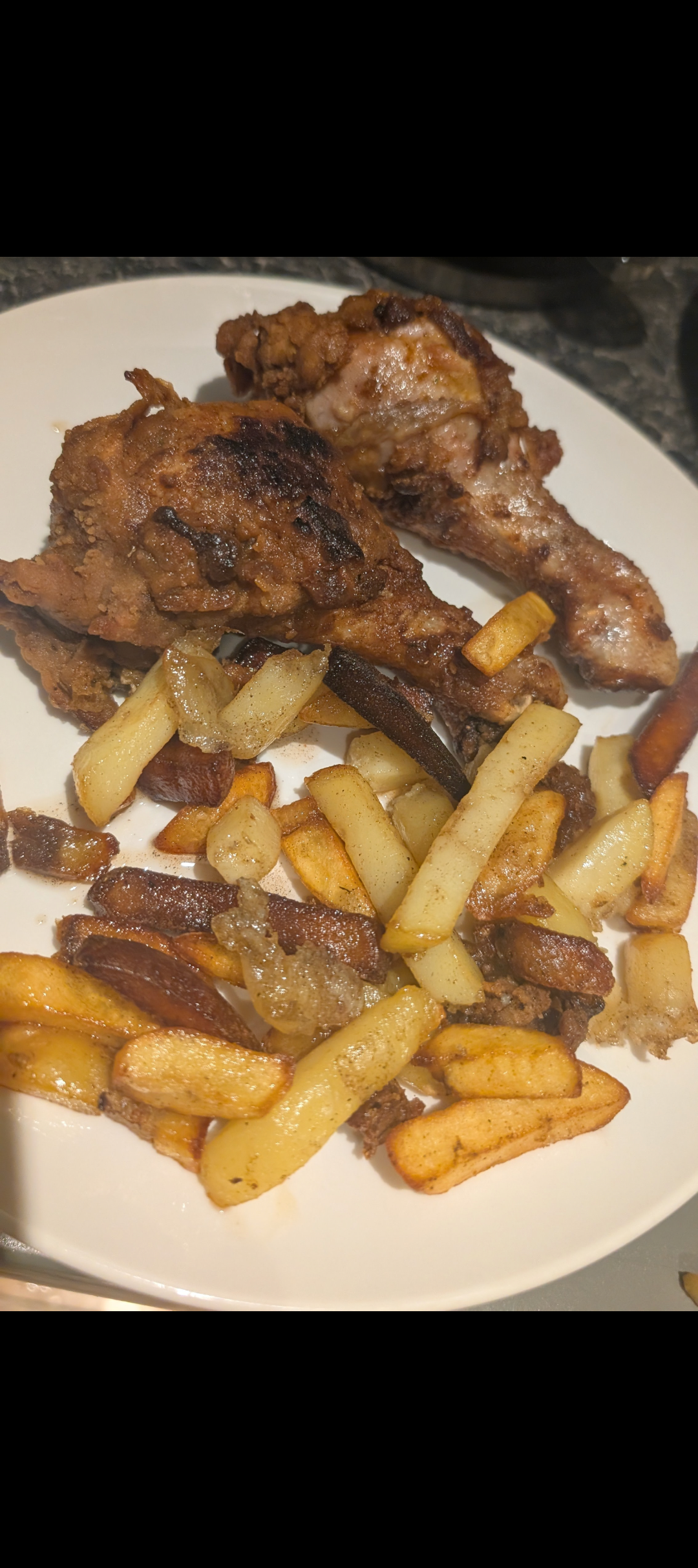 75g 4 seasoned fried drumsticks. Recipe. E delivery